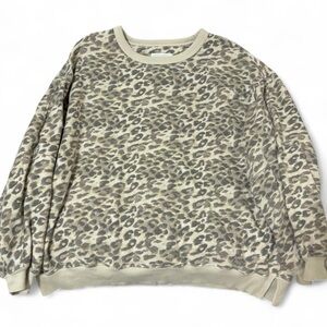 Leopard Print Aerie sweatshirt